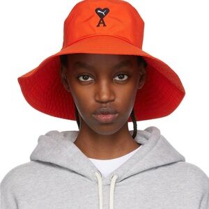 Puma Vibrant Orange Bucket Hat